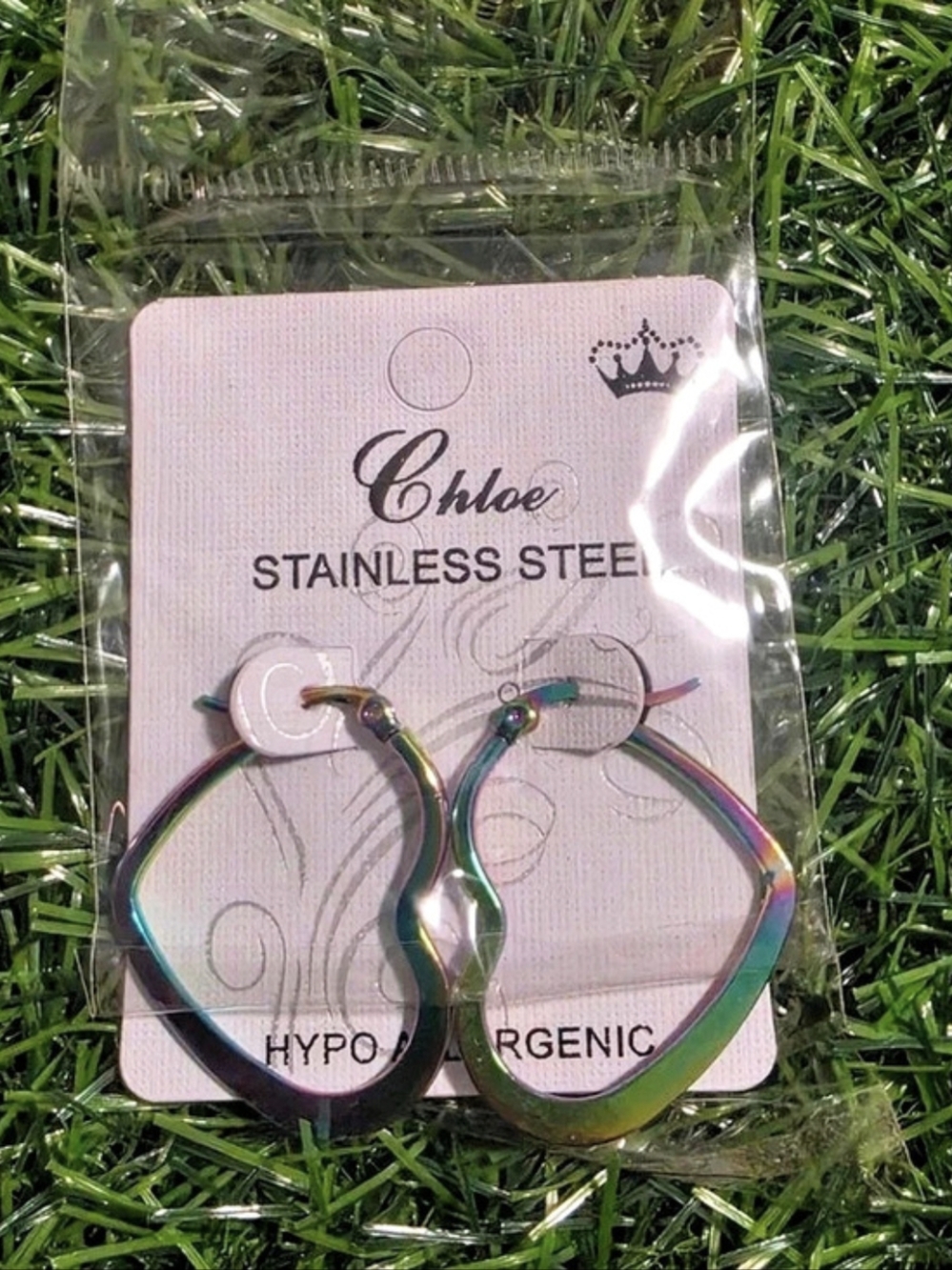 Chloe Hypoallergenic Stainless Steel Hoop Earrings